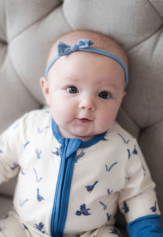 Blue Jays - Long Sleeve Zipper Romper